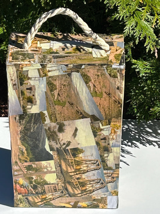Southwest Texas, New Mexico, & Mexico-Western Oasis Art Box-Rope Handle